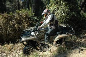 Engine braking makes heading downhill much easier as you don’t even have to squeeze the brake lever on steep descents.