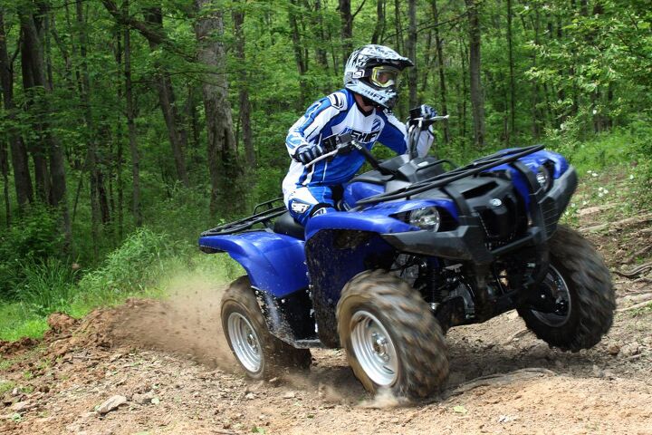 2011 Yamaha Grizzly 700 EPS Action 12