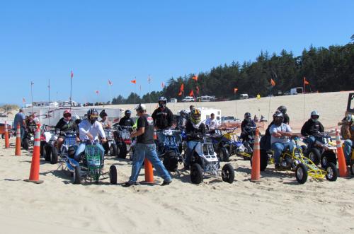 ATV Drag Racing Competitors