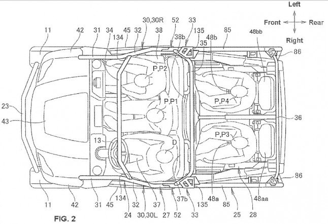 Honda Pioneer Five-Seat Patent 01