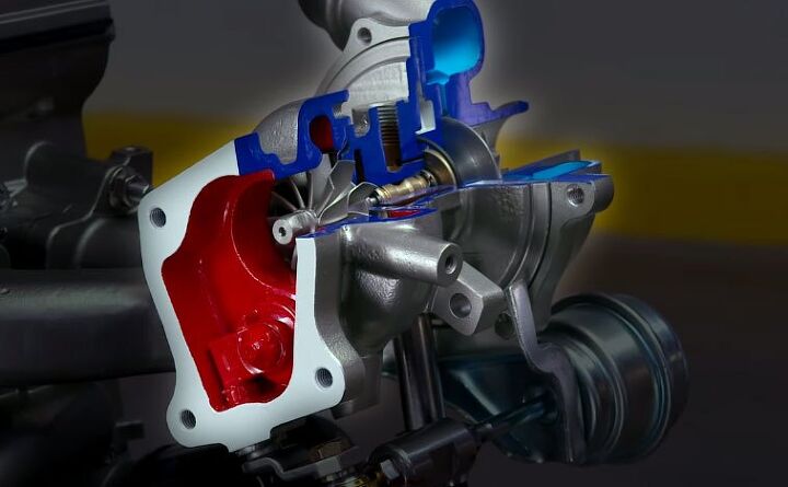 Polaris RZR XP Turbo Engine Turbo Cutaway