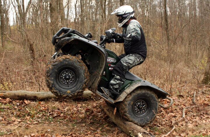 Yamaha Grizzly Project Action Wheels Up