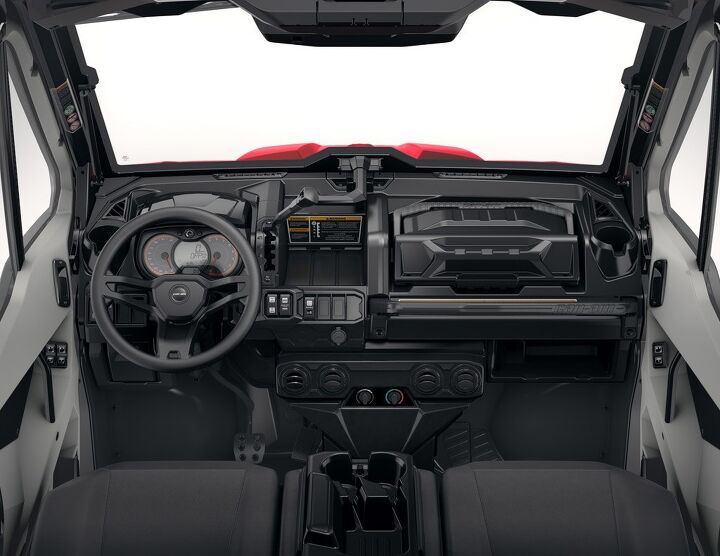 2016 Can-Am Defender XT Cab Interior