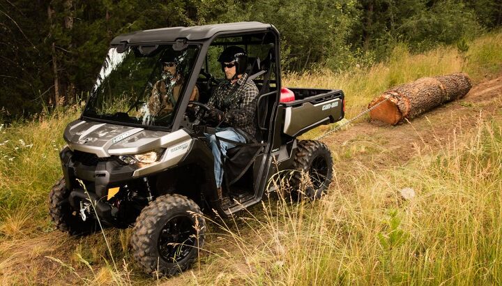 2017 Can-Am Defender XT Towing
