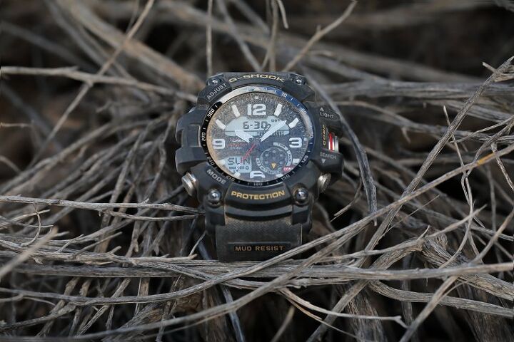 If you love ATVs as much as we do, you’ll be looking for a watch to match your powerful rugged machine. You need the G-SHOCK Mudmaster GG1000-1A. The latest addition to the MASTER OF G MUDMASTER Series, it’s built to withstand harsh environments and extreme conditions. Not only is it shock resistant, but the Mudmaster defies sand, dust, water and mud too.