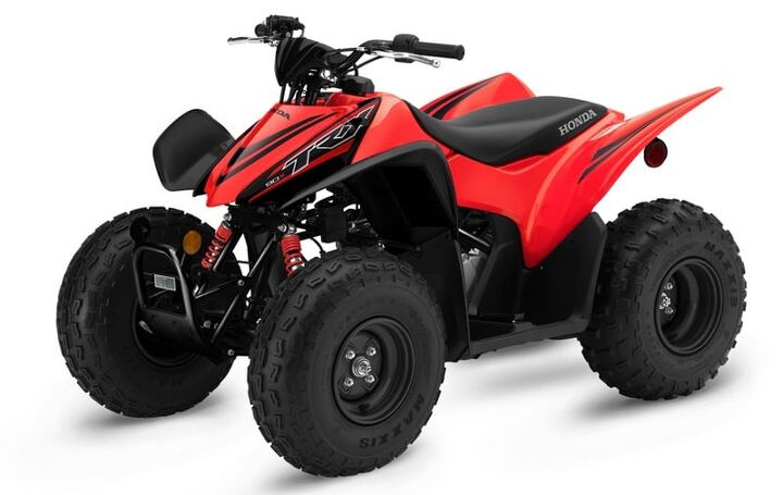 Honda ATVs: 2021 Honda TRX90X