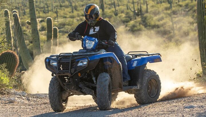 Honda Foreman And Foreman Rubicon Dct Eps Deluxe Review Atv Com
