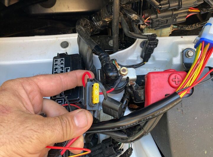 Honda Pioneer Wiring Harness and Switch Plate 14