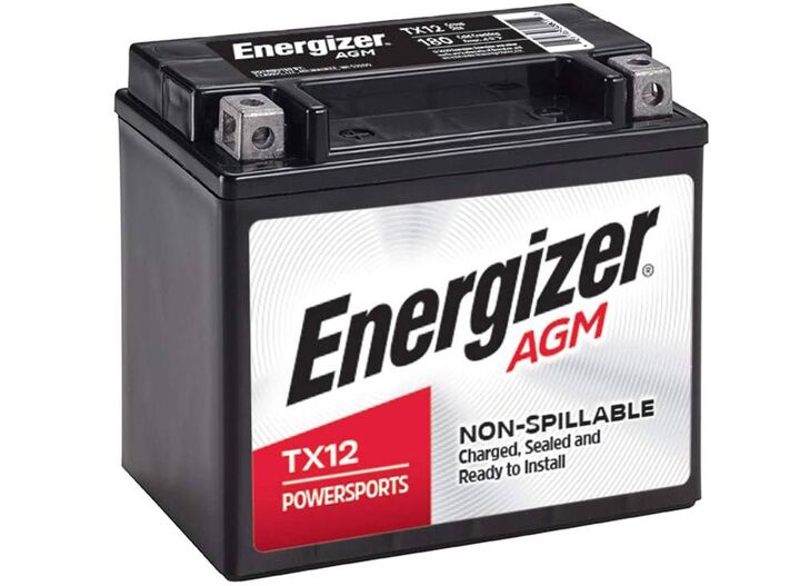 Energizer AGM Motorcycle and ATV Battery