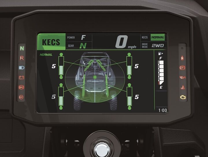 2021 Kawasaki Teryx KRX 1000 eS Display