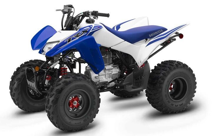 2021 Honda TRX250X Blue
