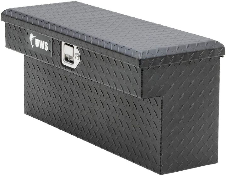 UWS Matte Black Aluminum UTV Side Tool Box