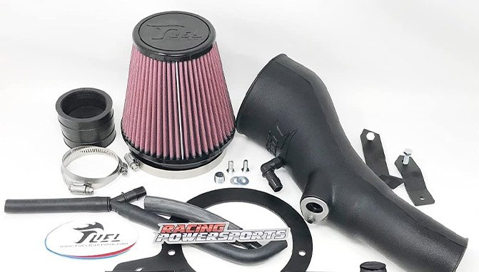 Fuel Customs Intake for Yamaha Raptor 700 kit contents