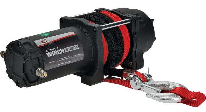 All Balls Racing 6000lb Synthetic Cable Winch