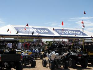 The Dune Tour compound was THE place to be for Saturday’s events.