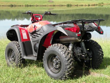 Kymco brings IRS to its largest displacement ATV.