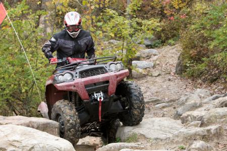 Rock crawling is just one area where the Brute Force 750 shines.