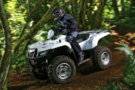 Suzuki has a winner on its hands with the new KingQuad 500 AXI.