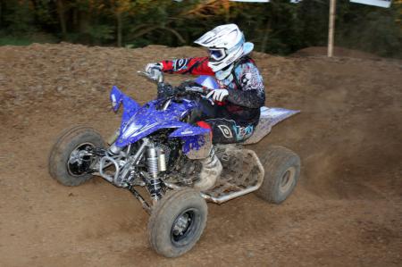 A power commander might have been all that kept the YFZ450R from the quickest lap times.