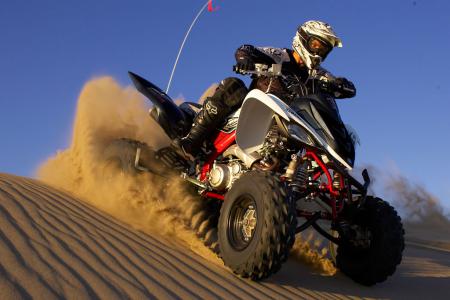 If you're looking for a dune-specific ride, The Raptor 700R SE makes the most sense to us.