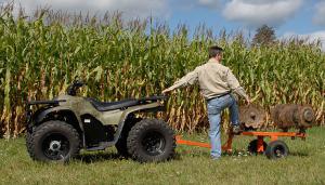 Electric ATVs are an attractive option for farmers.