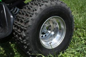 ITP’s Holeshot tires provide impressive performance.
