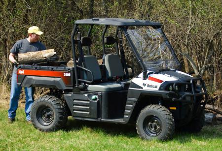 The Bobcat 3400 4x4 will help you get the work done quicker.