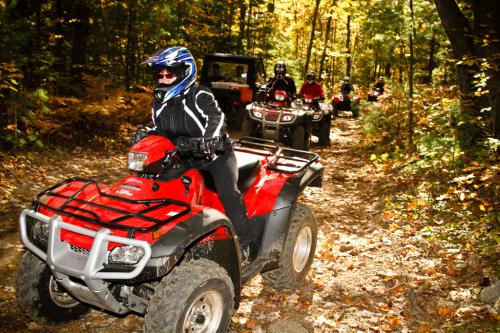 Honda Canada has been a big supporter of VMUTS and we were fortunate enough to have a fleet of Honda ATVs at our disposal.