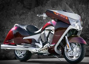 Once a 'snowmobile-only' company, Polaris now includes Victory motorcycles like the Street Vision in its product mix.