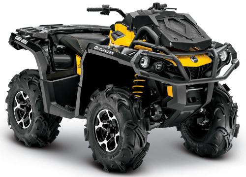 2013 Can-Am Outlander 650 X mr Front Right