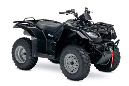 Suzuki celebrates the 25th anniversary of the first four-wheeled ATV with the this special edition KingQuad 400AS.