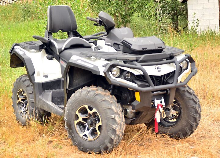 2013 Can-Am Outlander MAX 1000 LTD Front Right