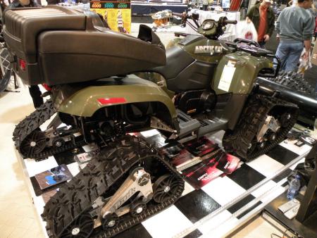 If you want a track system for your ATV, Toronto was the place to find one.