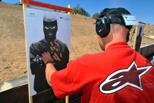 Gunsite Academy Hand Gun Target