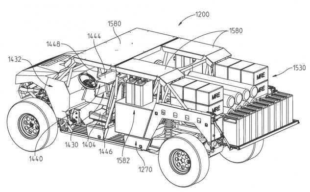 Polaris Utility Patent Military Vehicle