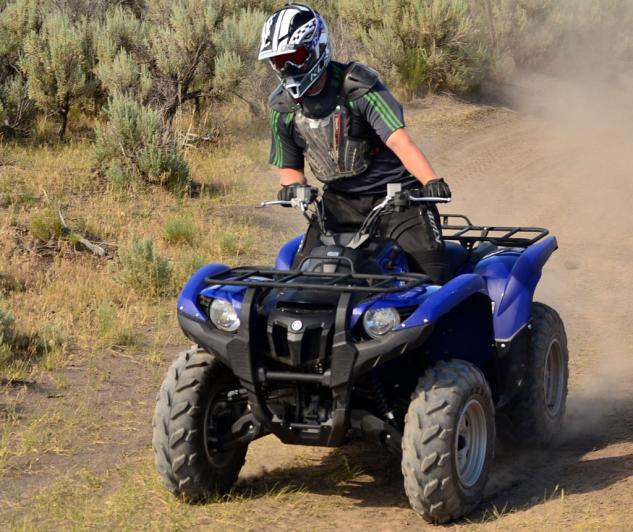 2014 Yamaha Grizzly 700 EPS Action Left