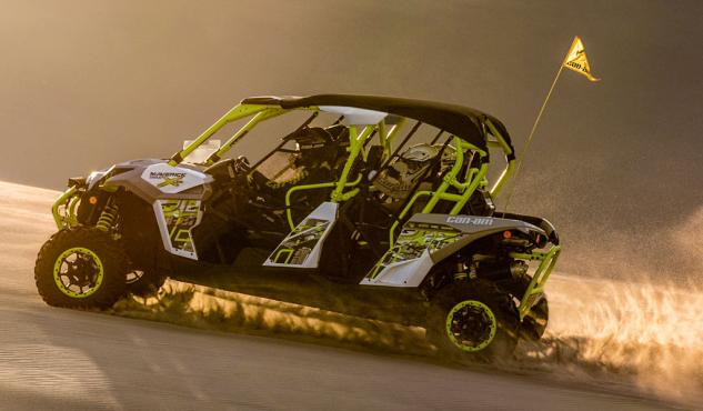 2015 Can-Am Maverick X ds MAX Turbo Action