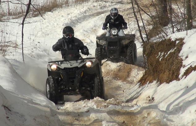 2014 4x4 ATV Value Shootout Action Snow