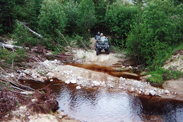 Cochrane ATV Creek Crossing